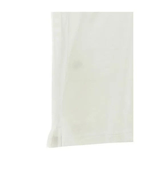 Moose Knuckles Logo Patch Straight Hem Polo Shirt