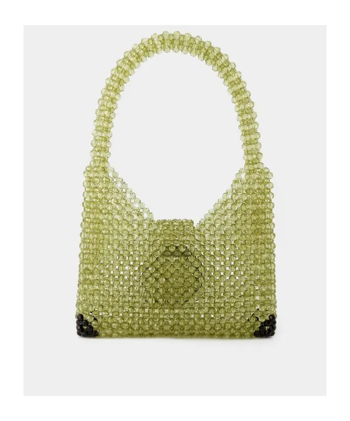 Germanier Beaded Hobo Shoulder Bag