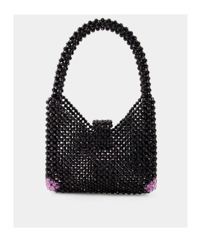 Germanier Beaded Hobo Shoulder Bag