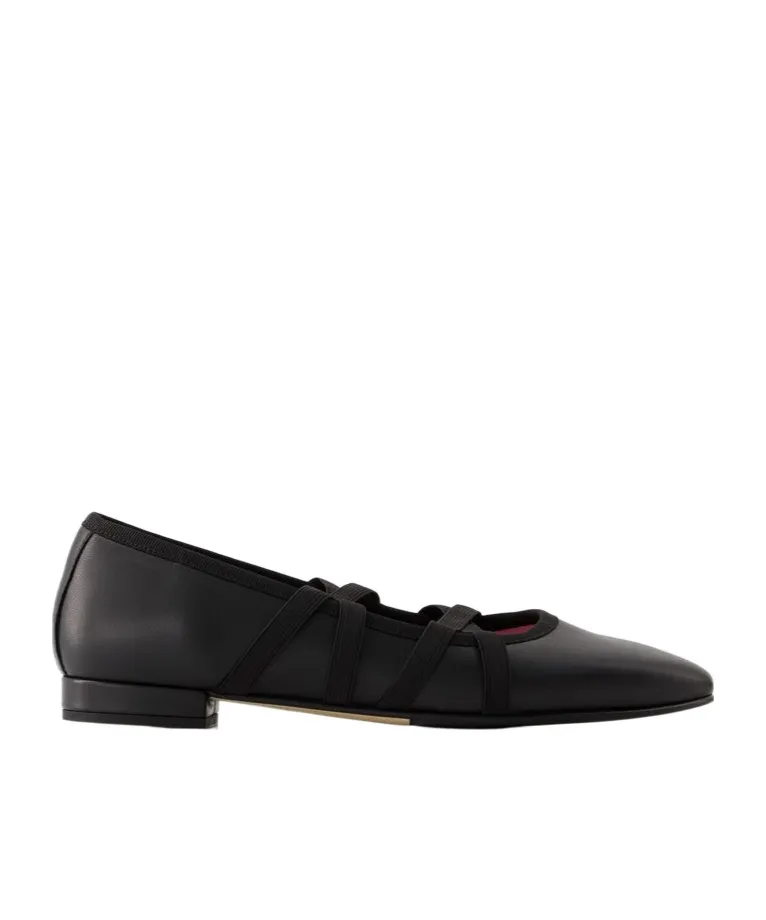 Tutu Suede Ballerina Shoes