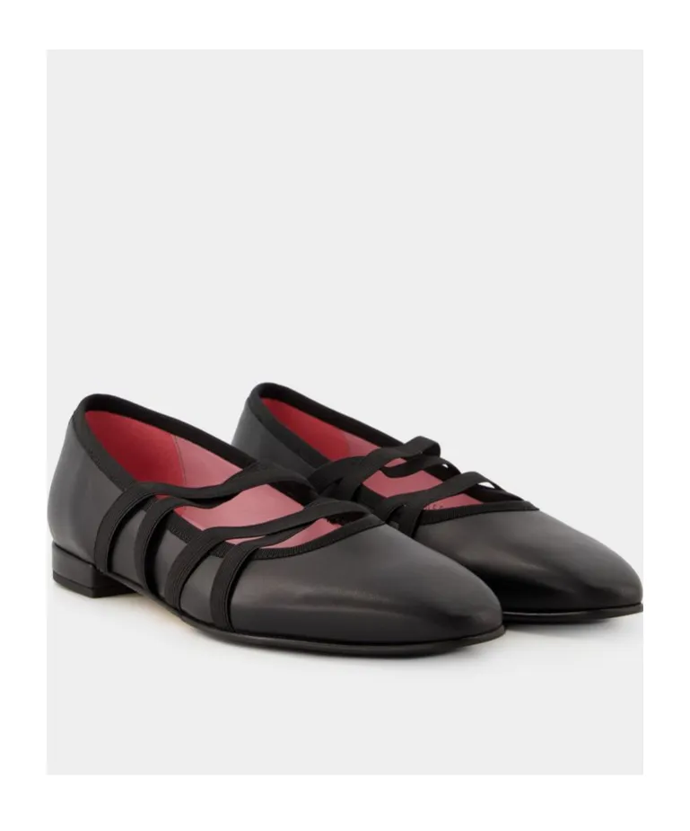 Tutu Suede Ballerina Shoes