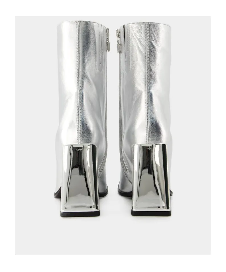 Thick Heeled Short Boots