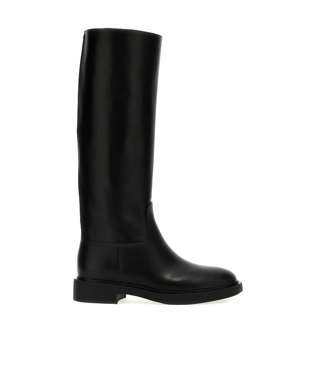 Gianvito Rossi Ascott Round Toe Boots