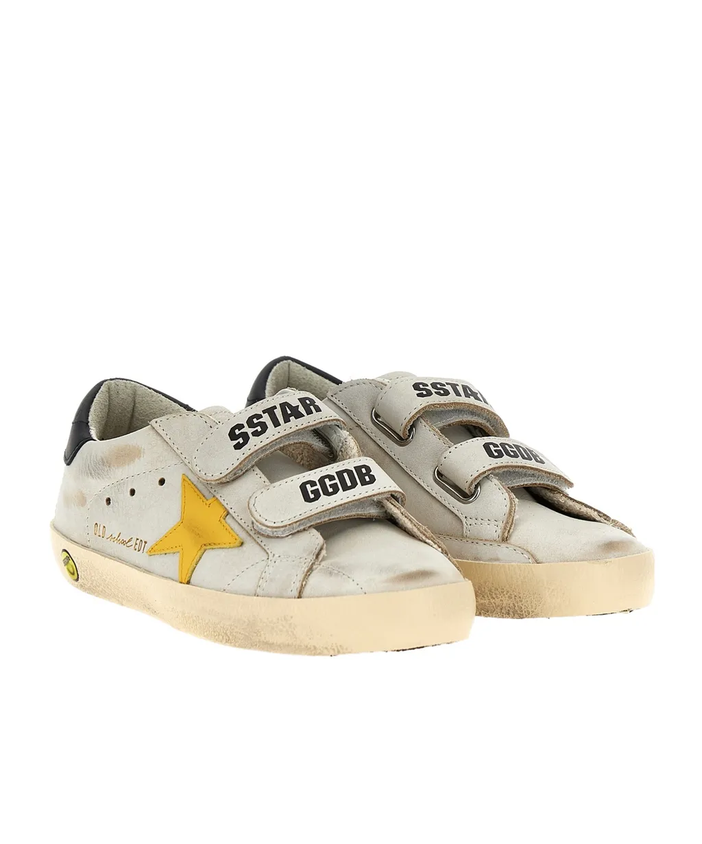 Golden Goose Kids Old School Touch-Strap Sneakers