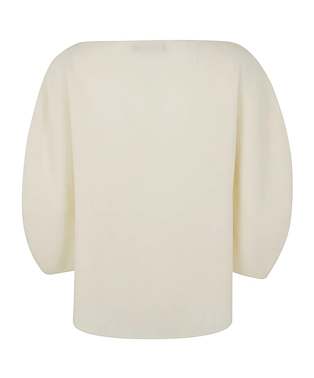 Gianluca Capannolo Oversized Sleeve Top