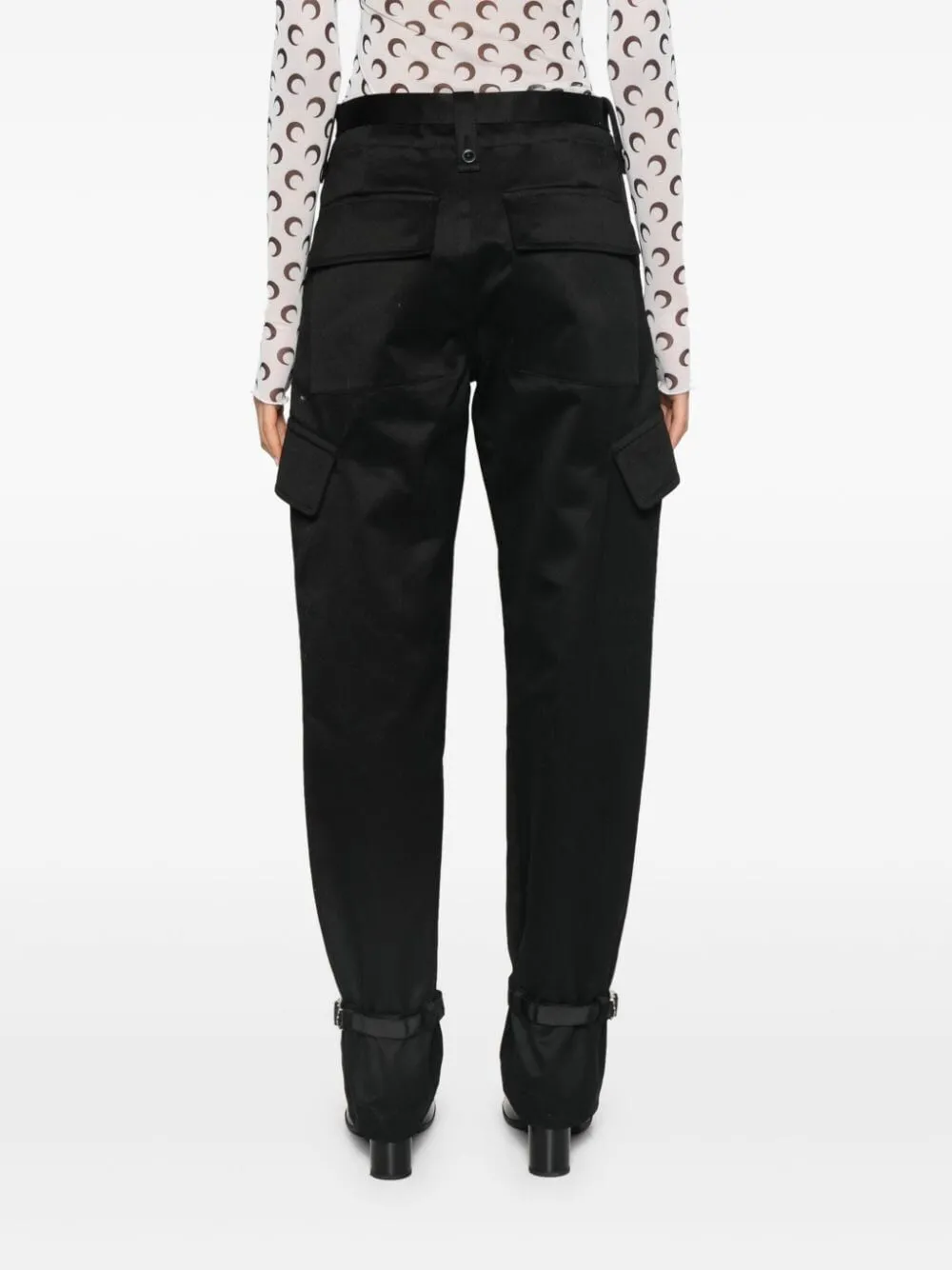 Sacai Straight-Leg Belted Cargo Trousers