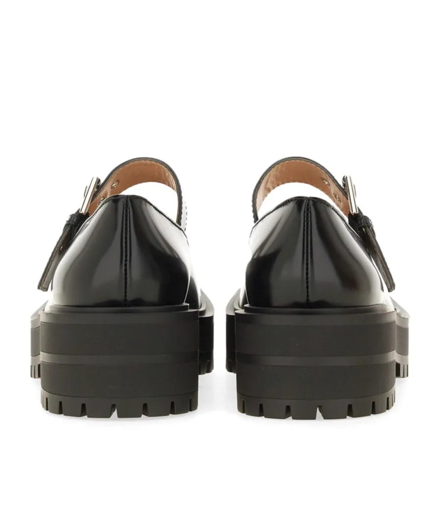 Square-Toed Mary Jane Shoes