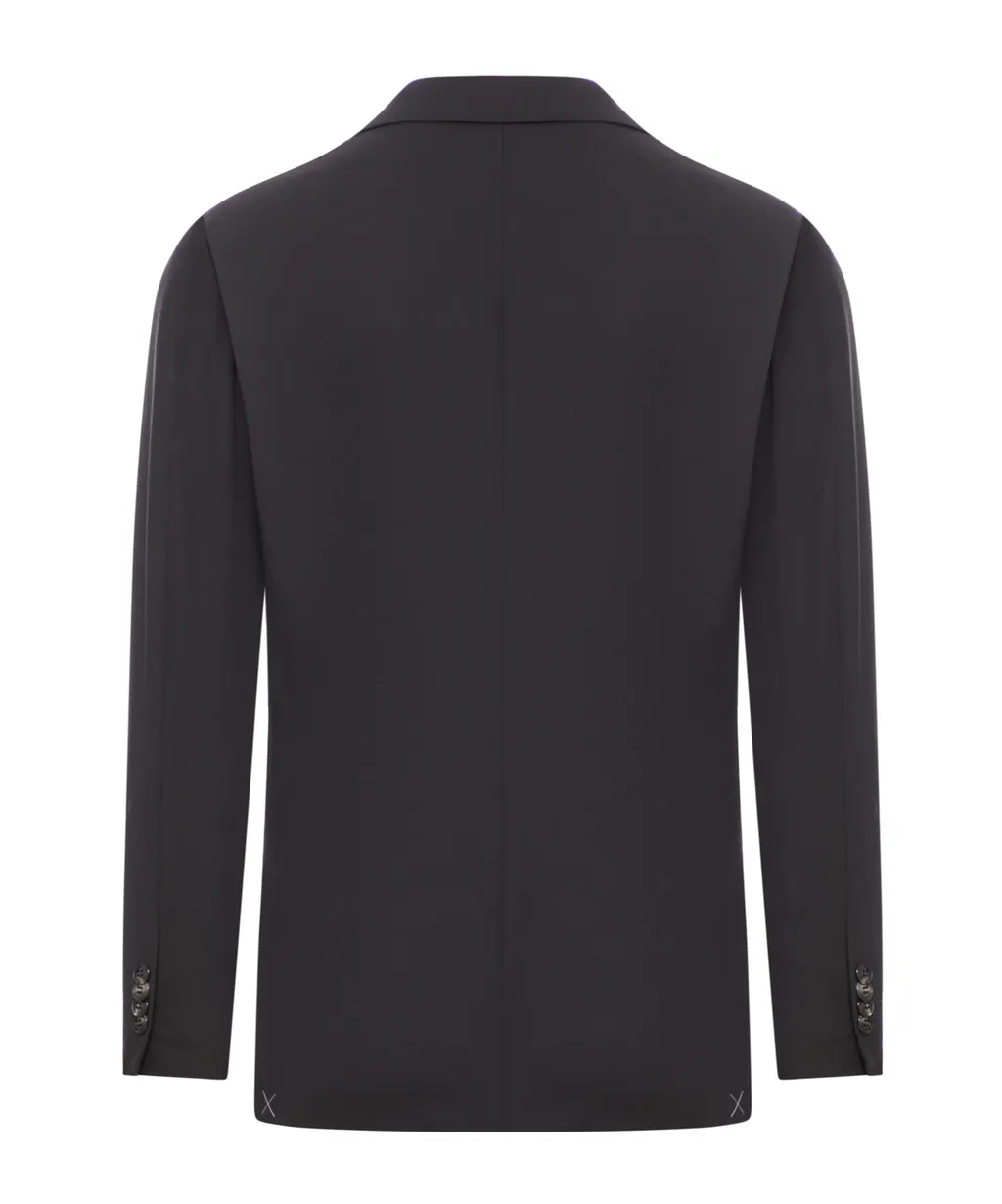 Giorgio Armani Single-Breasted Twill Suit
