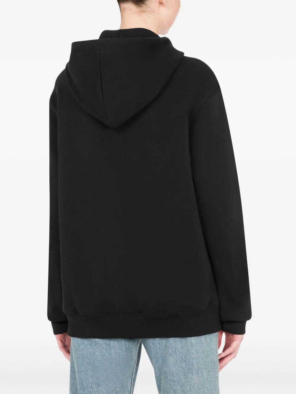 Moschino Smiley Printed Drawstring Hoodie