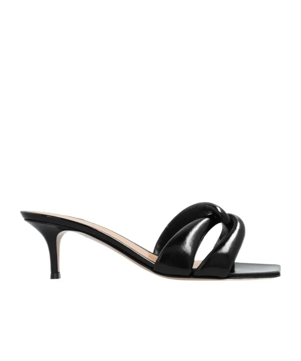 Gianvito Rossi Amour Chain-Effect Detailed Mules