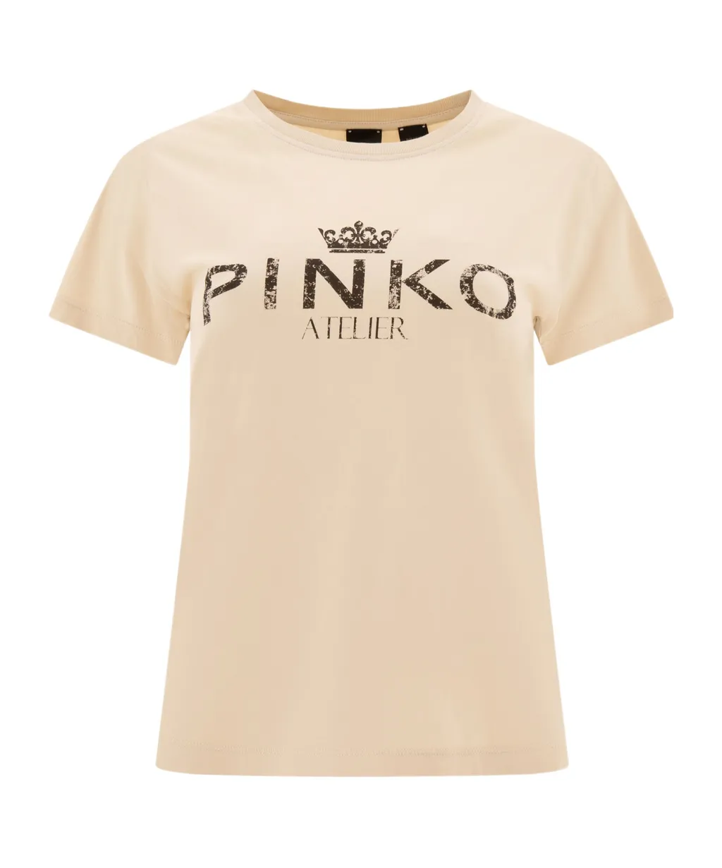 Pinko Bussolotto Crewneck T-Shirt