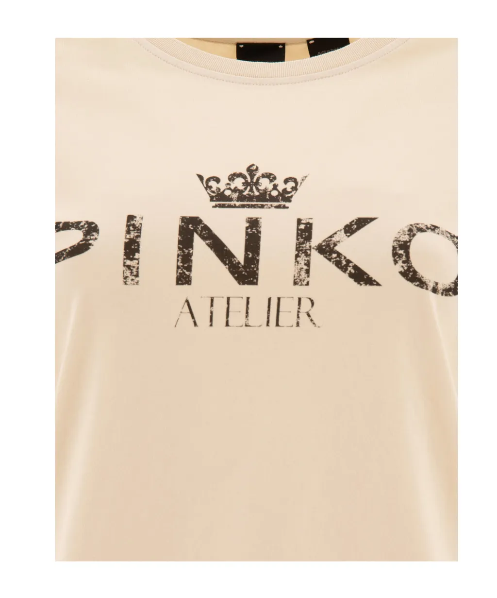 Pinko Bussolotto Crewneck T-Shirt