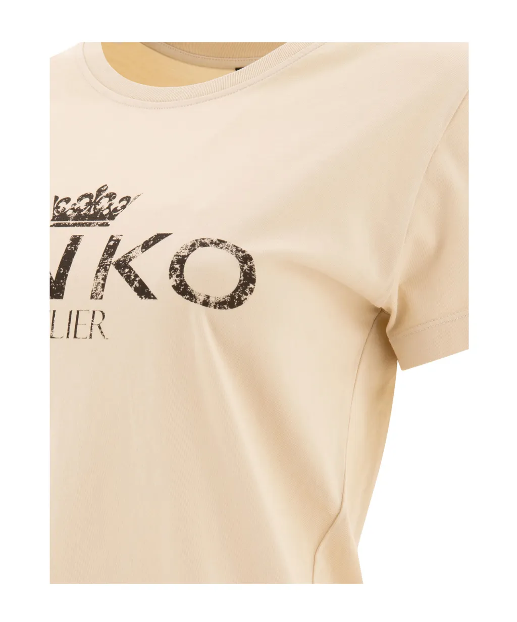 Pinko Bussolotto Crewneck T-Shirt