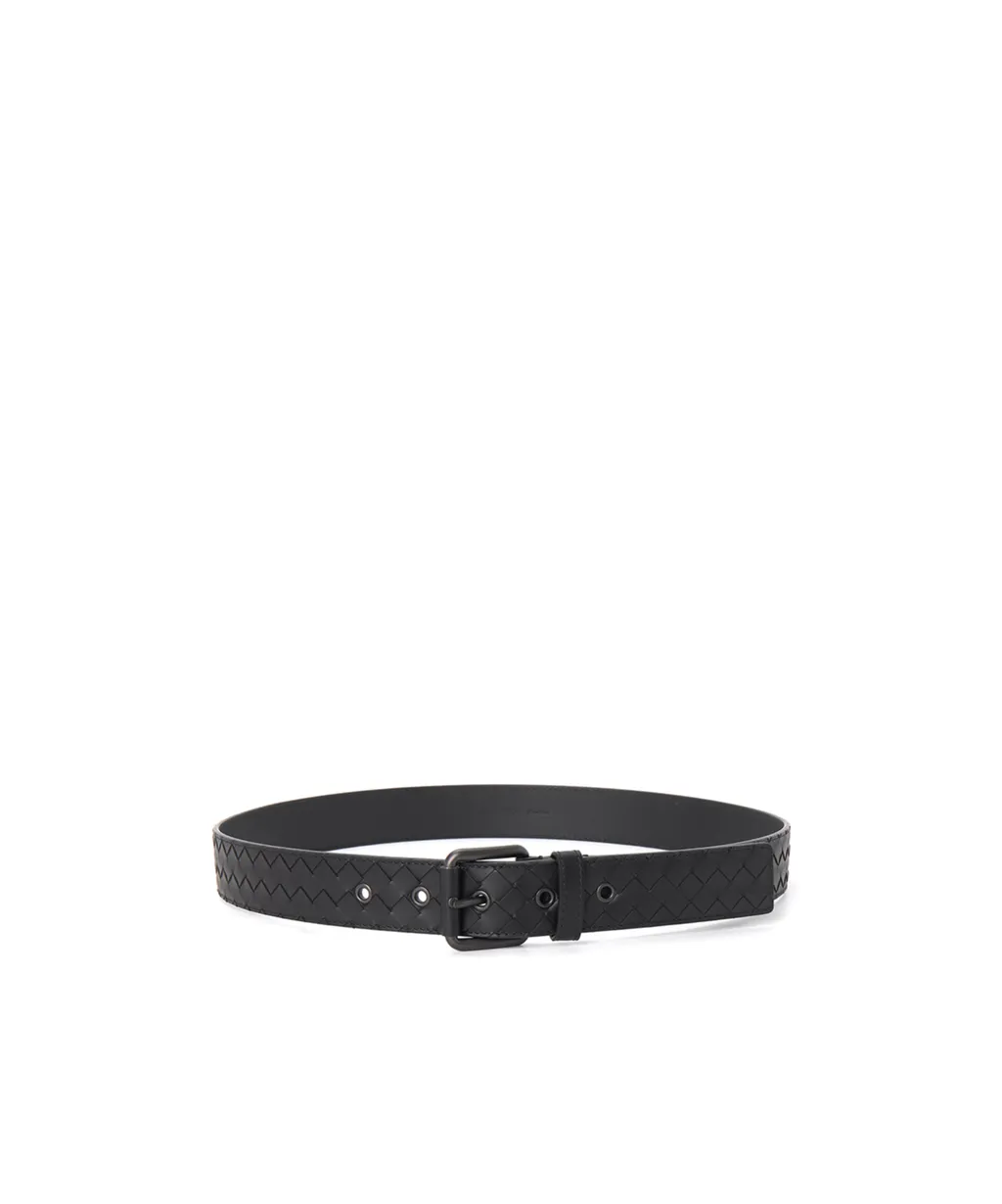 Bottega Veneta Intrecciato Buckle Belt