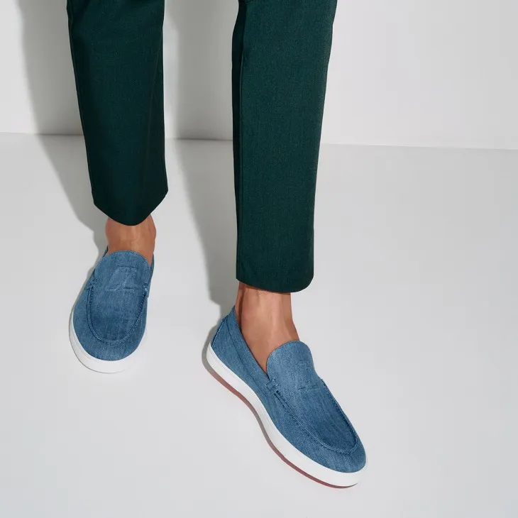 Christian Louboutin Varsiboat Slip-On Boat Shoes