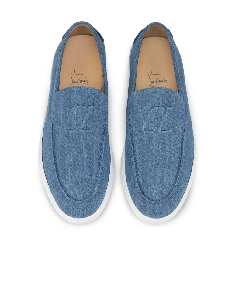 Christian Louboutin Varsiboat Slip-On Boat Shoes