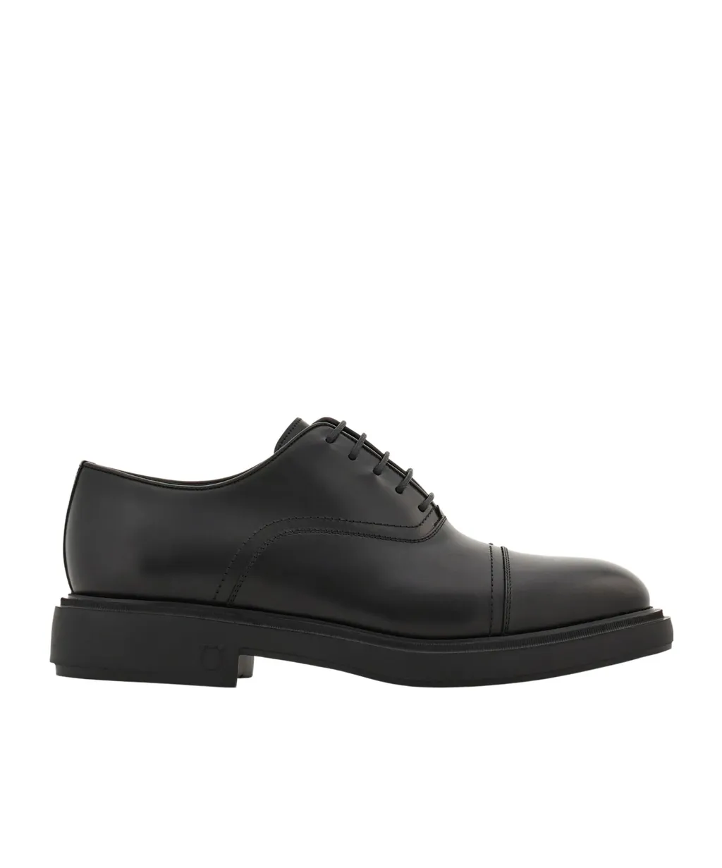 Salvatore Ferragamo Toe Cap Lace-Up Oxford Shoes