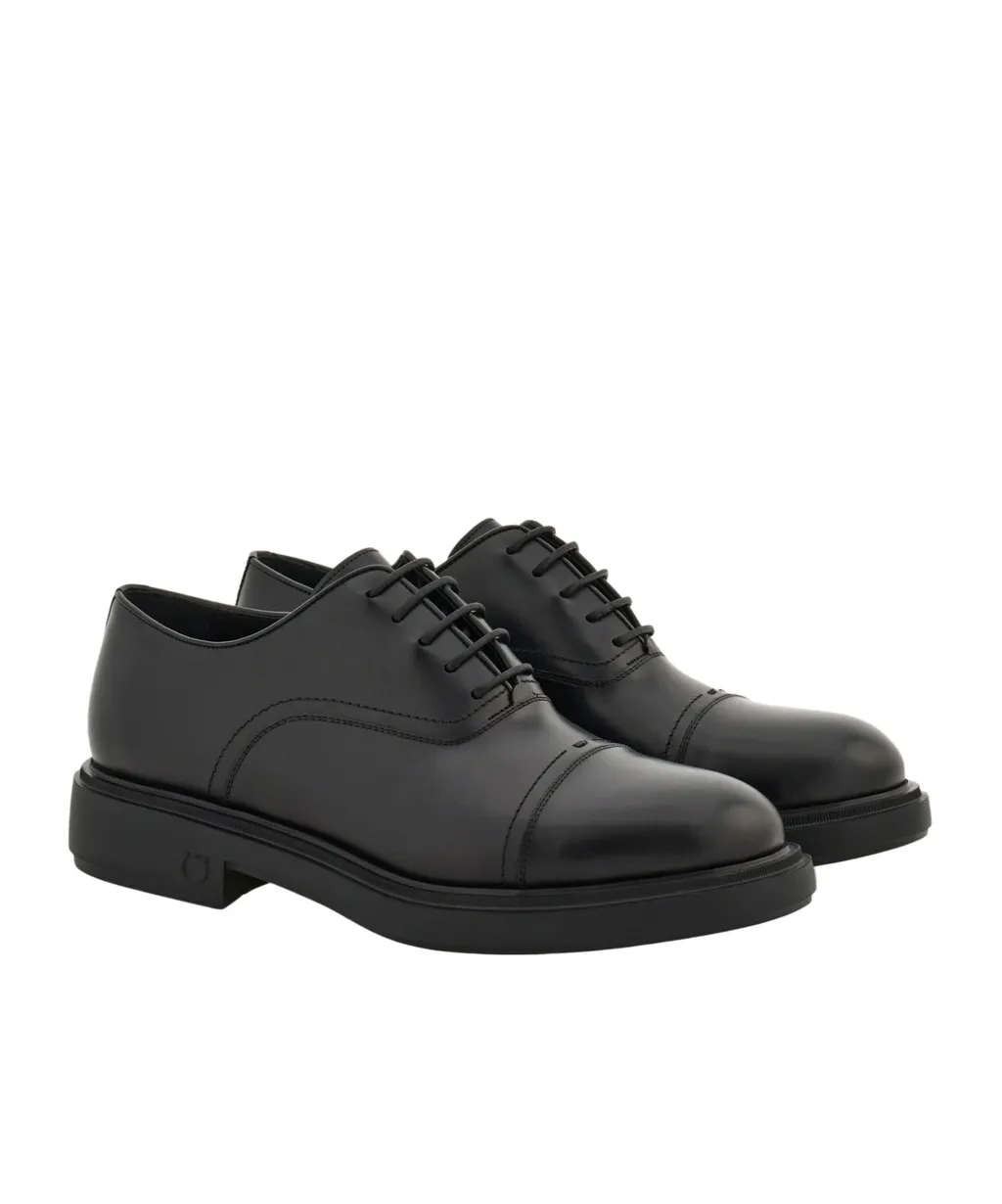 Salvatore Ferragamo Toe Cap Lace-Up Oxford Shoes