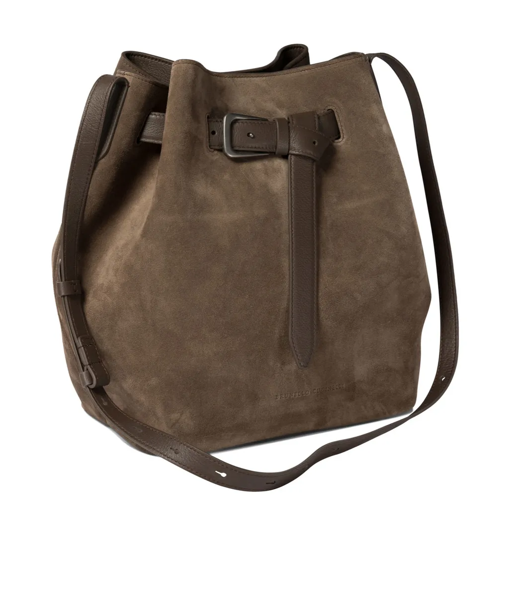 Brunello Cucinelli Drawstring Bucket Bag