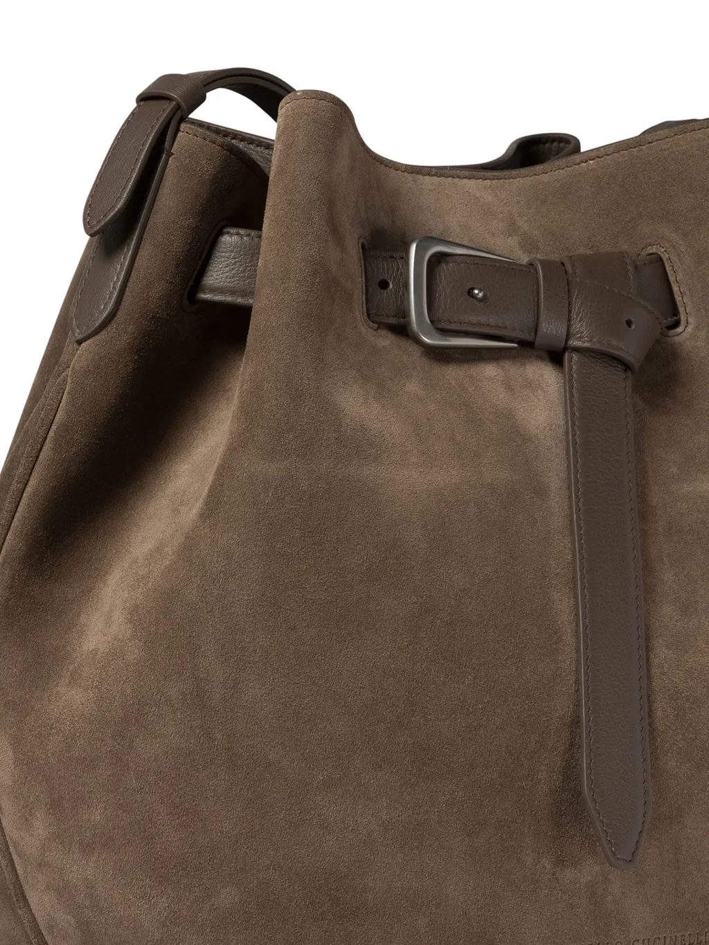 Brunello Cucinelli Drawstring Bucket Bag