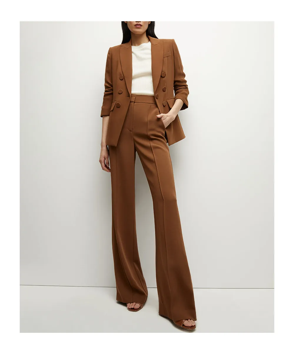 High-Waisted Casual Pants