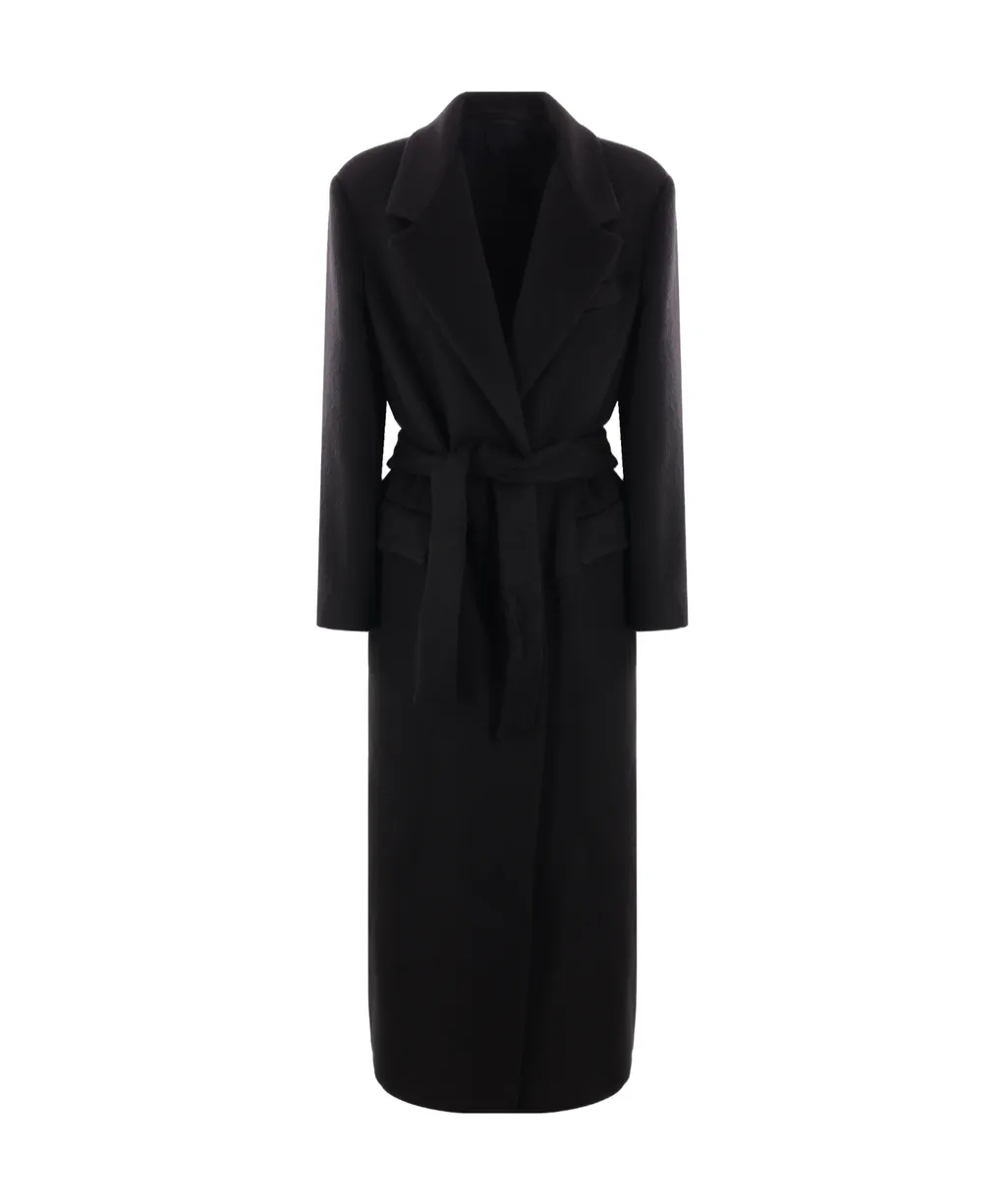 Brunello Cucinelli Long-Sleeved Belted Trench Coat