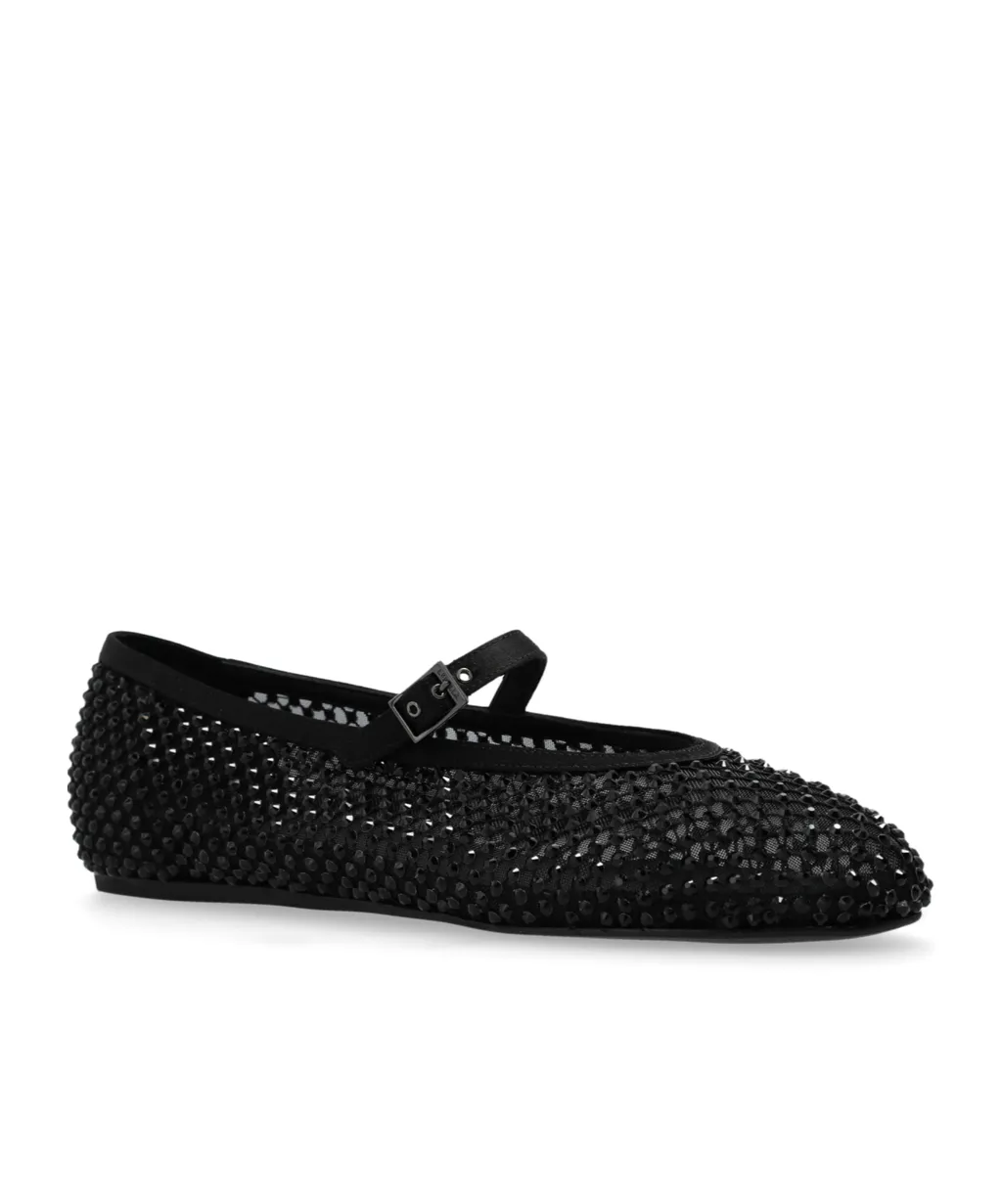 Gilda Crystal-Embellished Ballerina Shoes