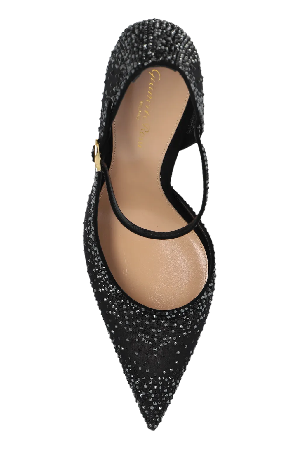 Gianvito Rossi Crystal Adorned Pumps