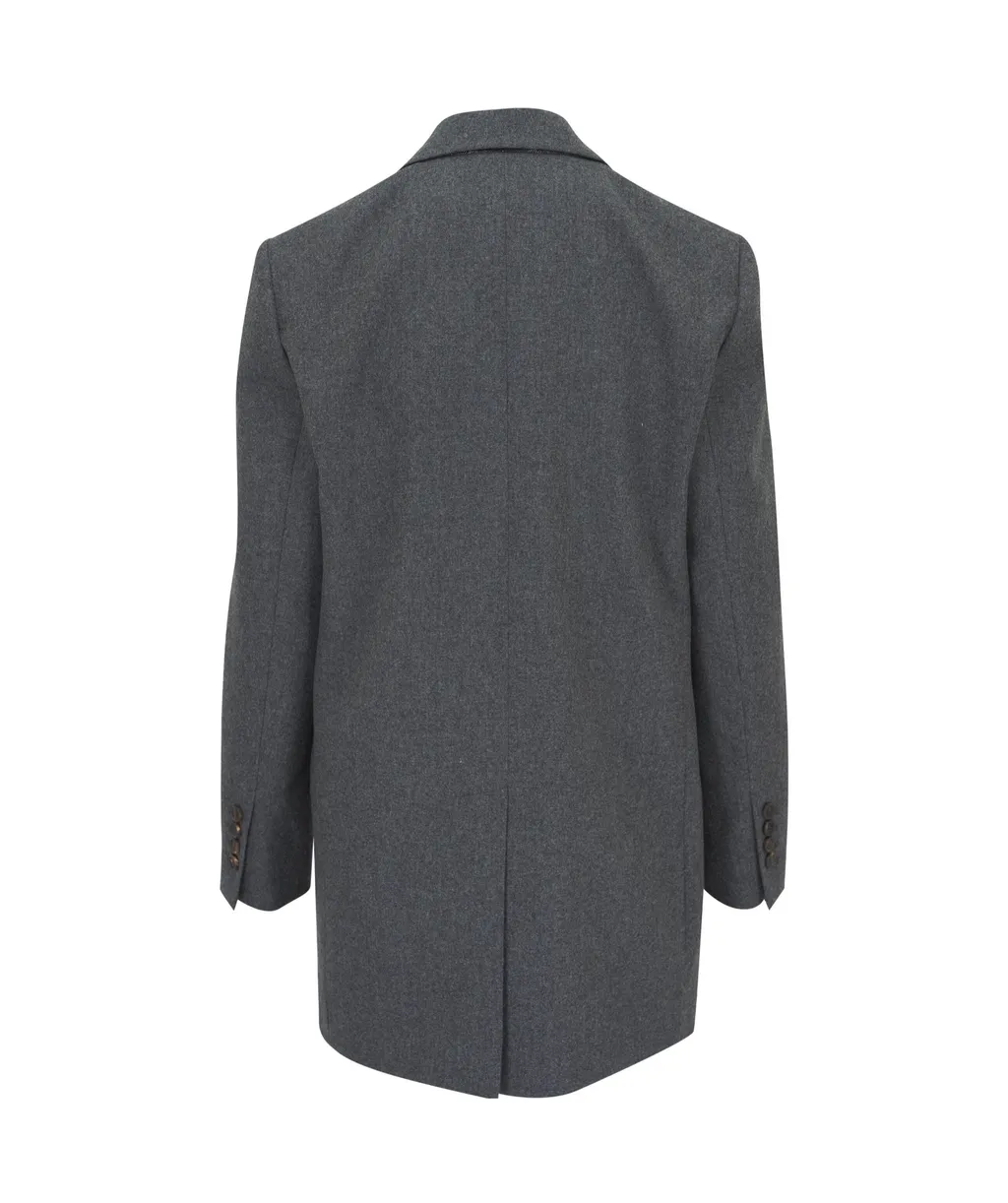 Wool-Cashmere-Blend Blazer