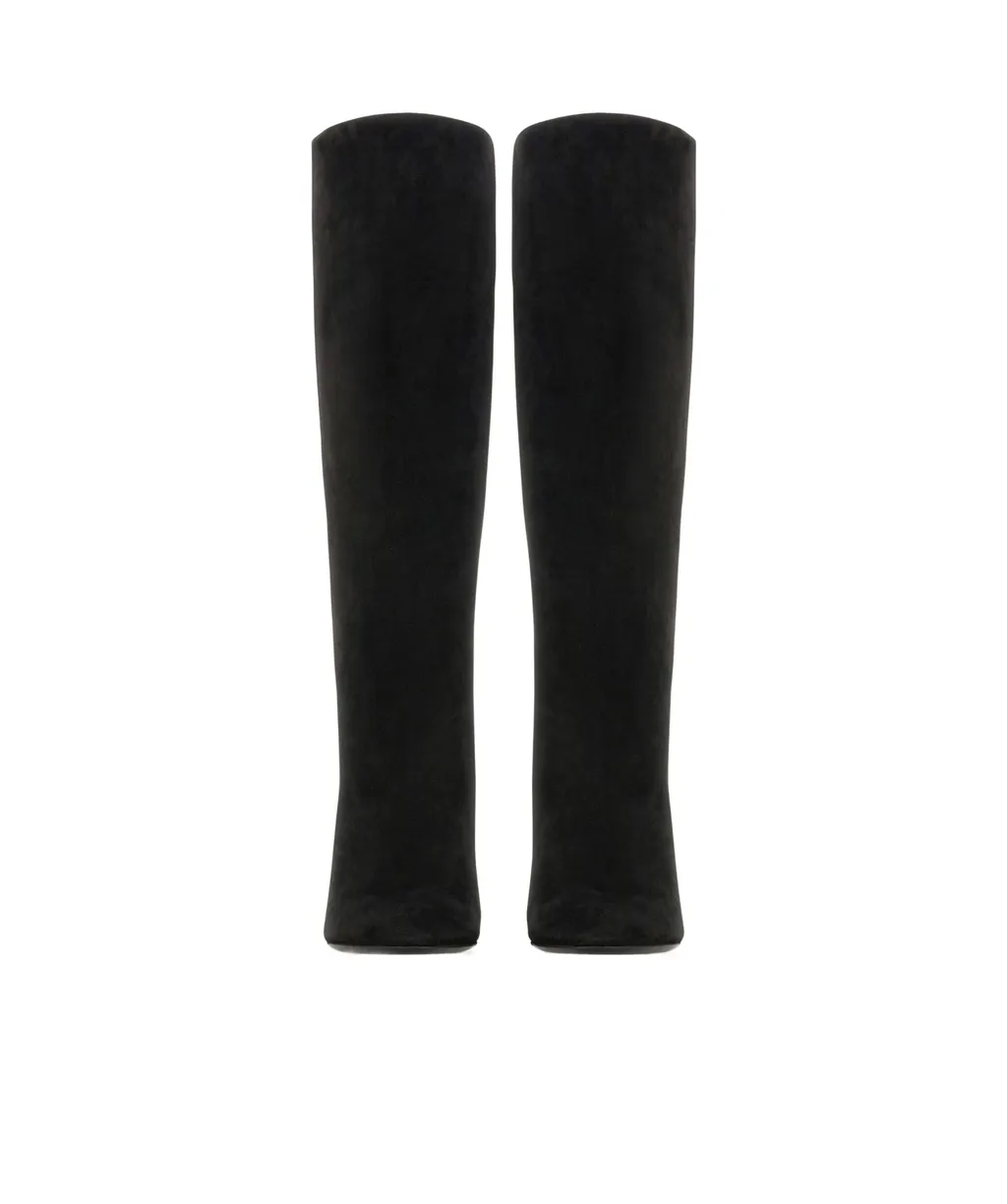 Salvatore Ferragamo Cage Heel Boots