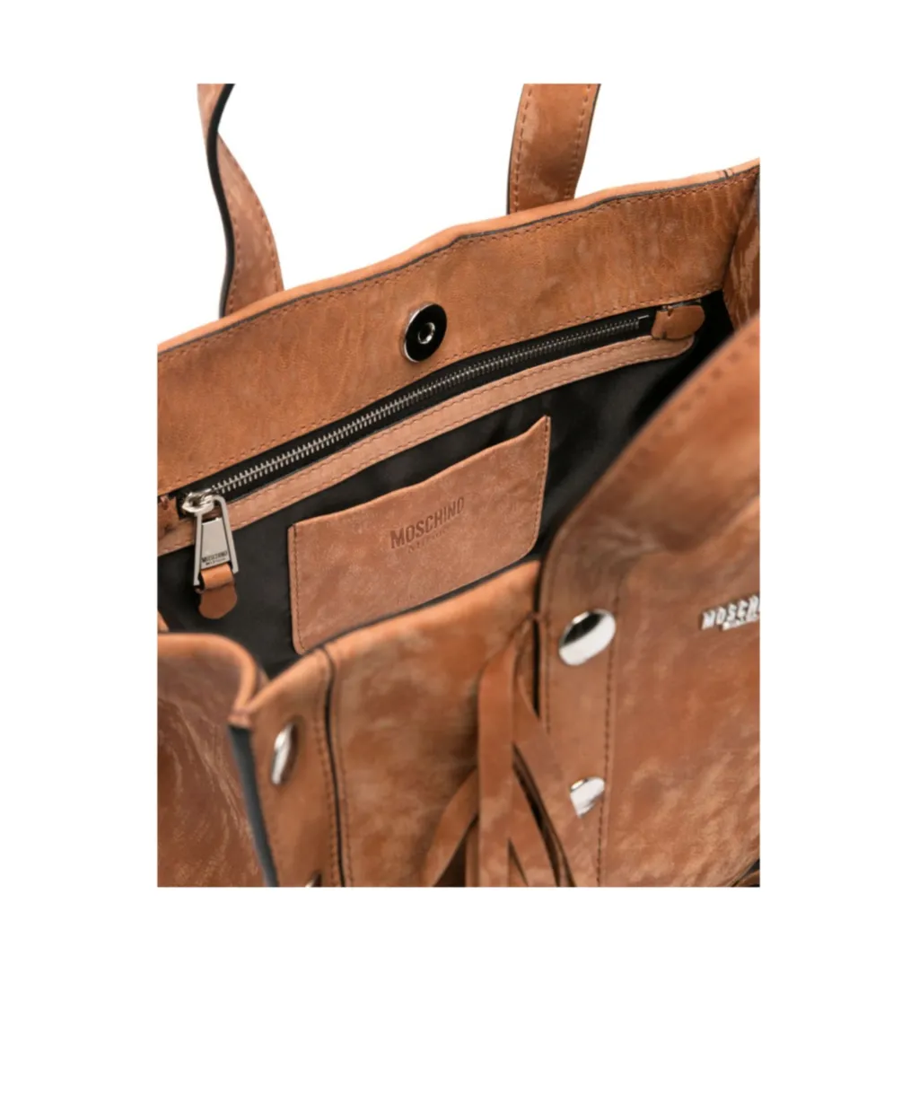 Logo-Lettering Tote Bag