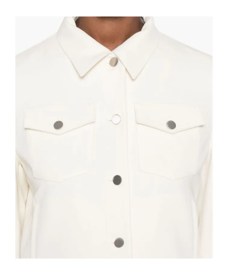 Theory Shrunken Button-Up Trucker Jacket