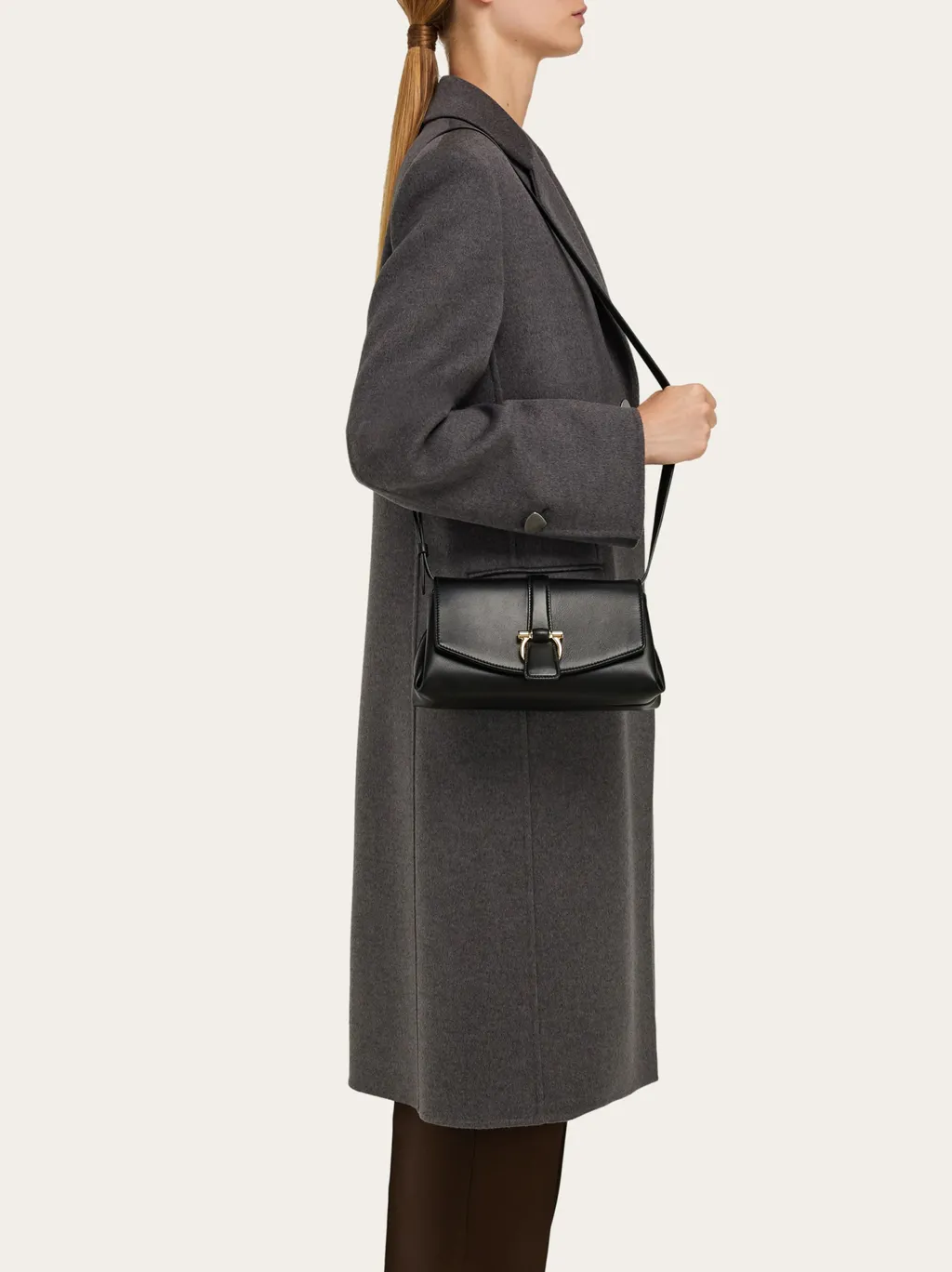 Ferragamo Front Flap Crossbody Bag