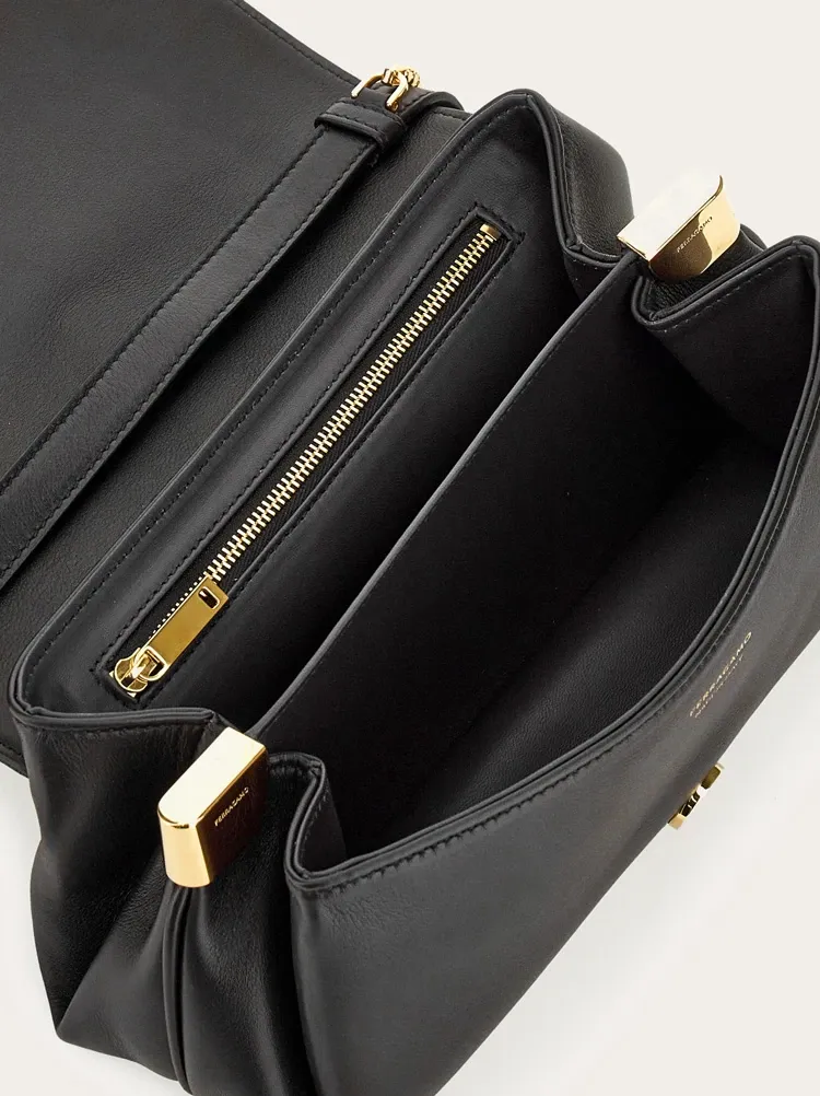 Ferragamo Front Flap Crossbody Bag