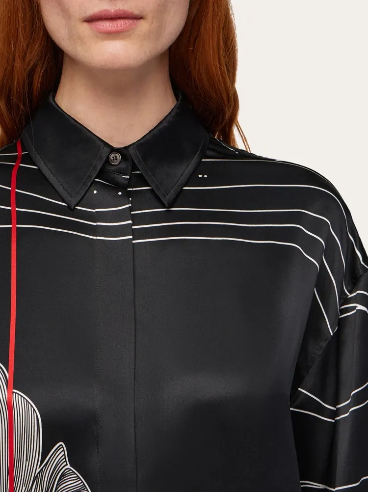 Salvatore Ferragamo Graphic Printed Shirt