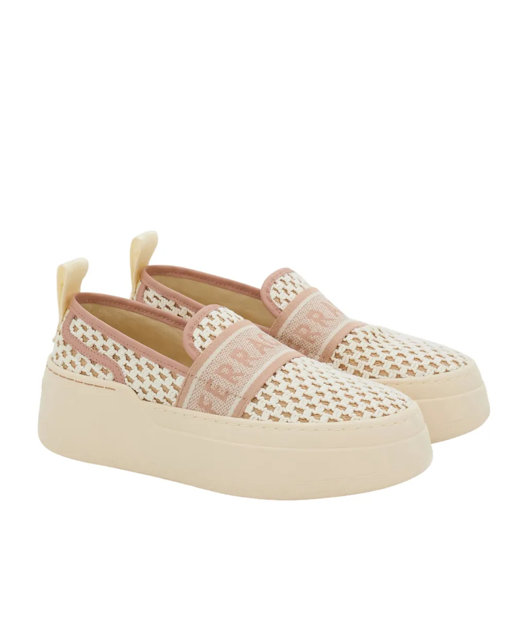 Logo Jacquard Low-Cut Casual Shoes
