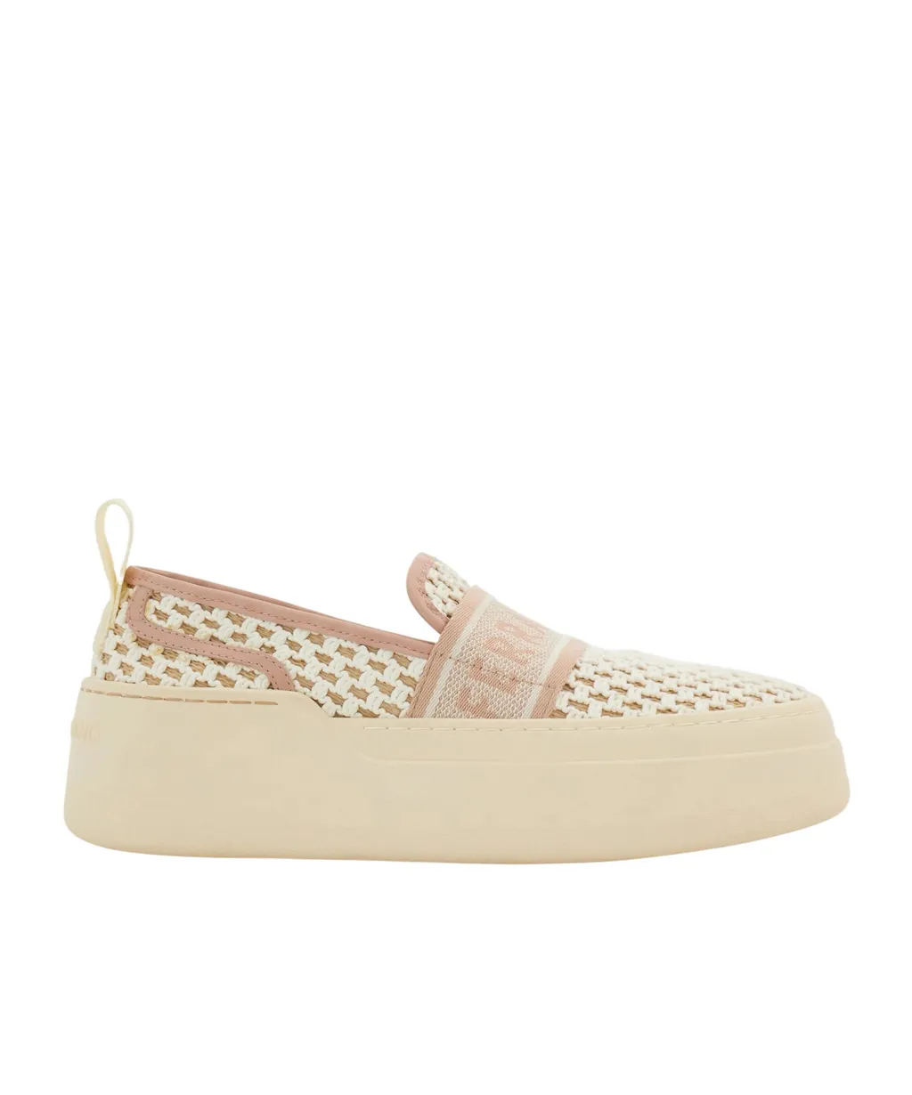Logo Jacquard Low-Cut Casual Shoes