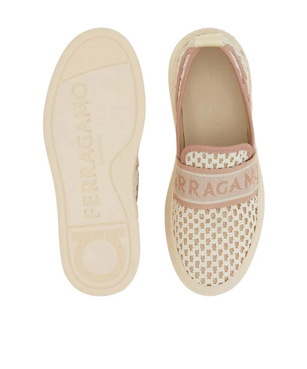 Logo Jacquard Low-Cut Casual Shoes