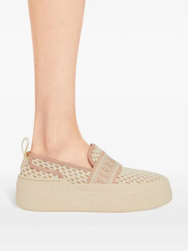 Logo Jacquard Low-Cut Casual Shoes
