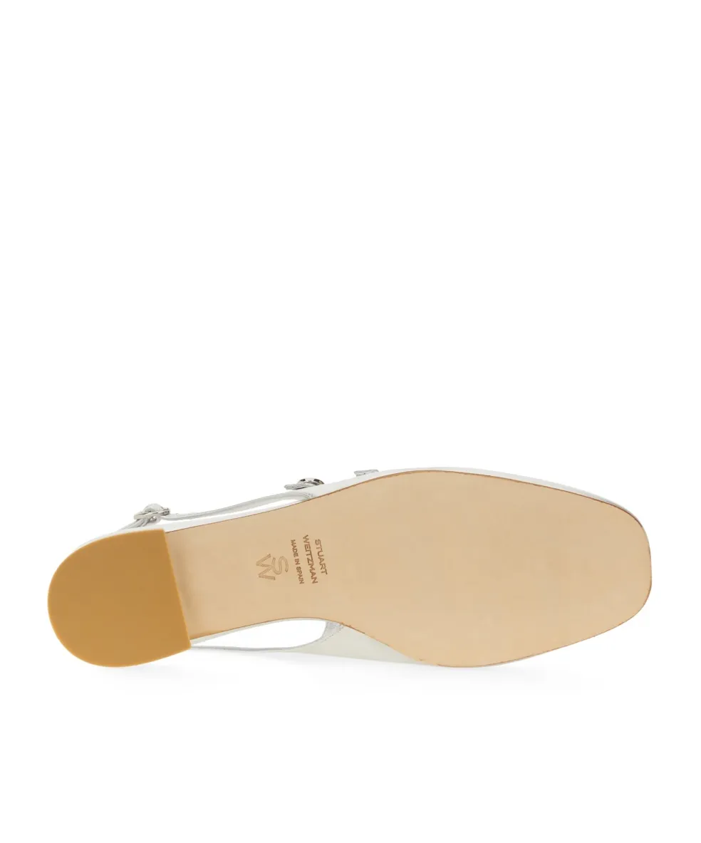 Stuart Weitzman Benni Mary Jane Slingback Flat Shoes