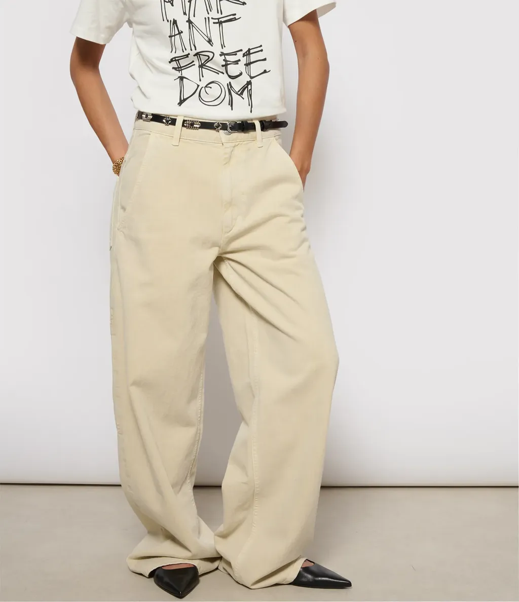 Isabel Marant Toile Solene Mid-Rise Jeans