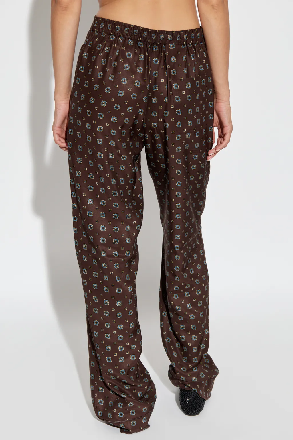 Pattern Casual Pants