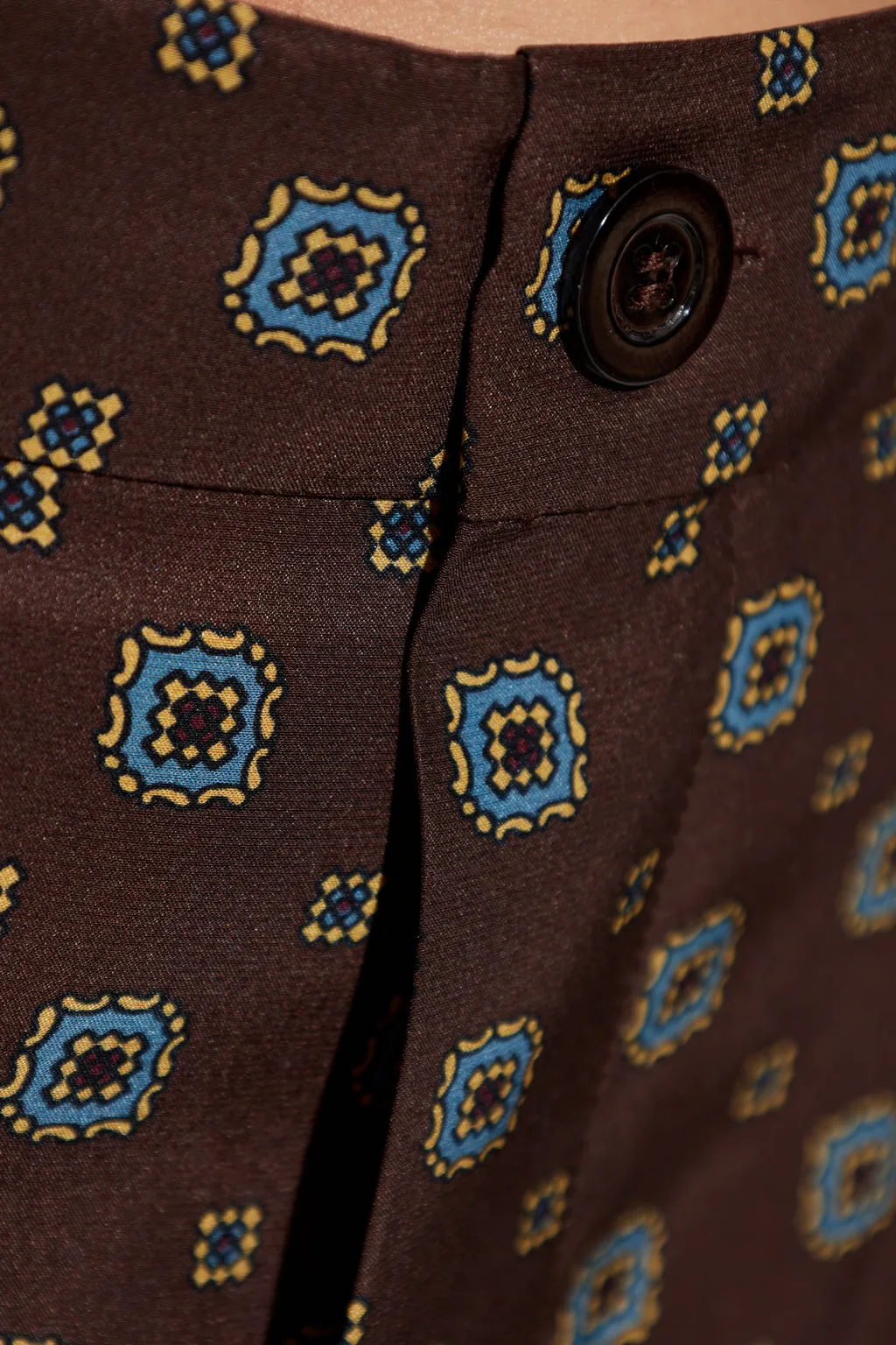 Pattern Casual Pants