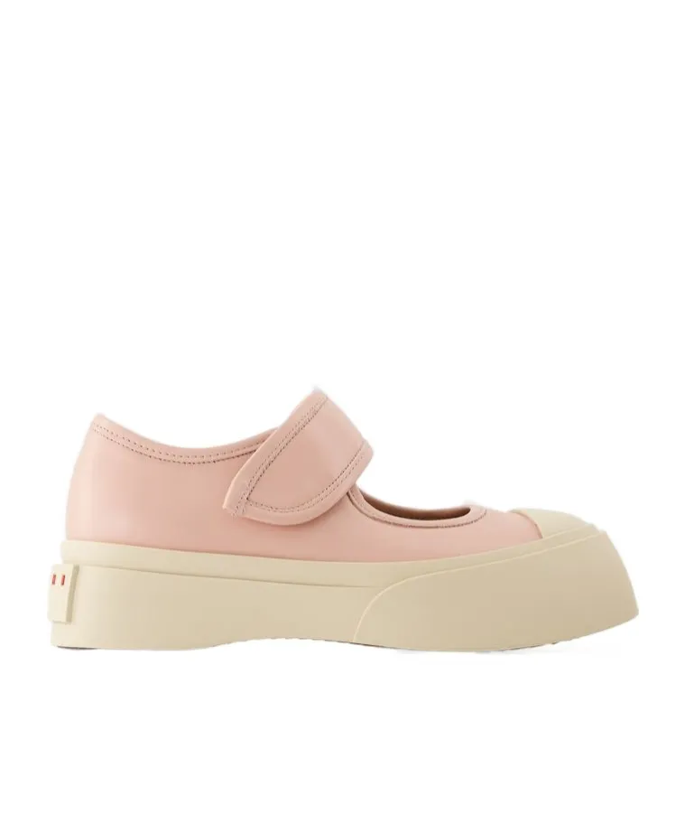 Marni Mary Jane Round-Toe Sneakers