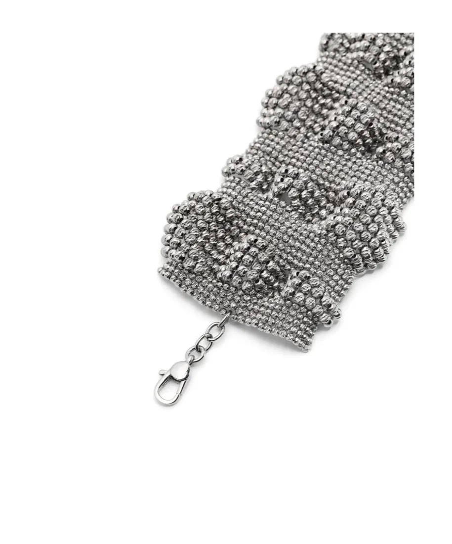 Sculptured Sterling-Silver Bracelet