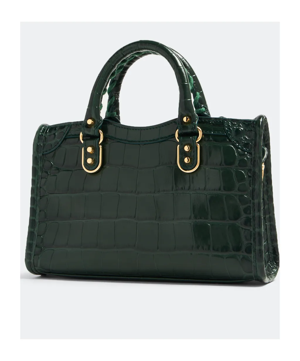 Rivet Clasp Shoulder Bag