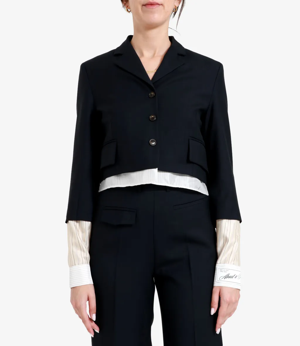 Single-Breasted Casual Jacket