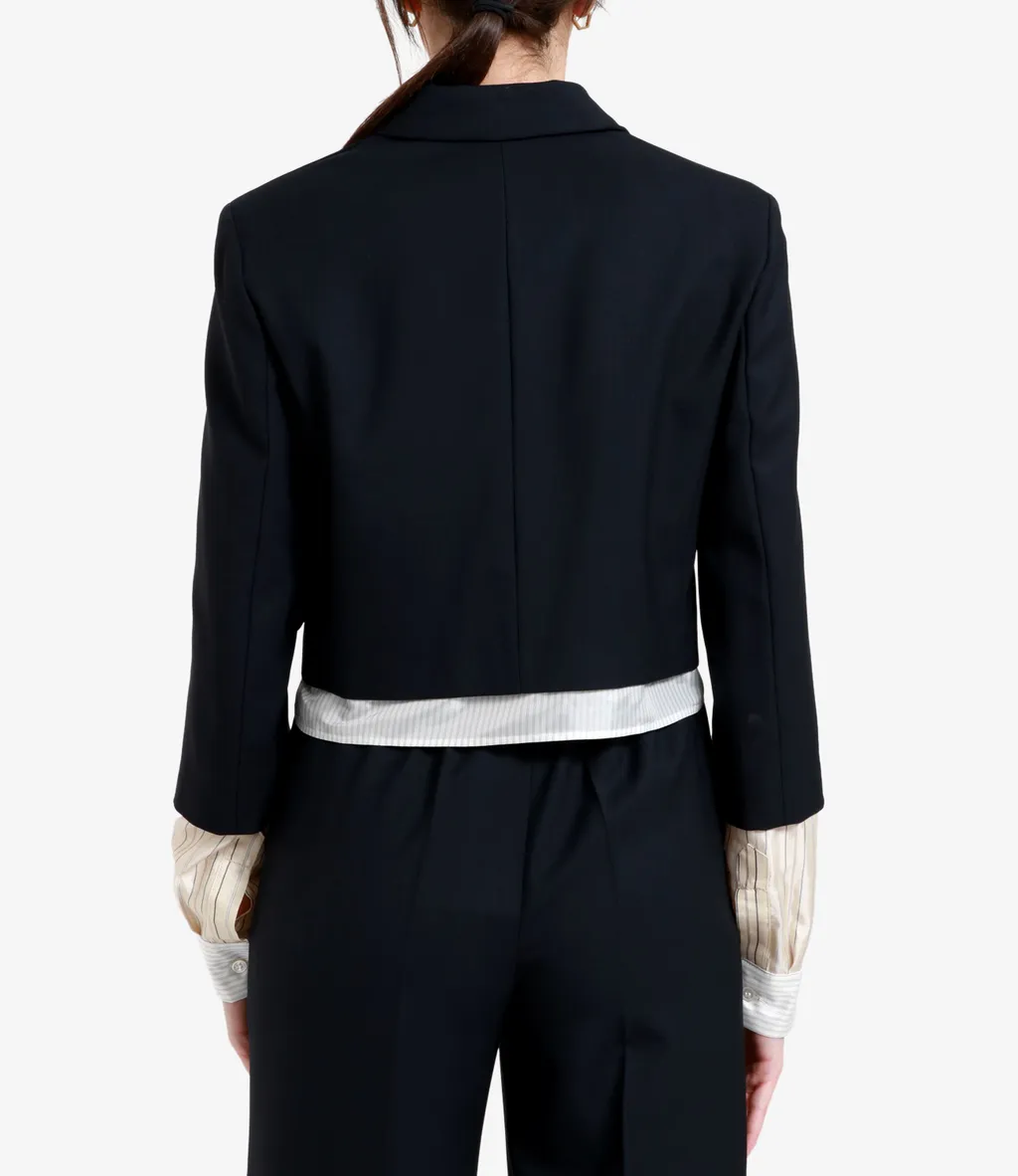Single-Breasted Casual Jacket