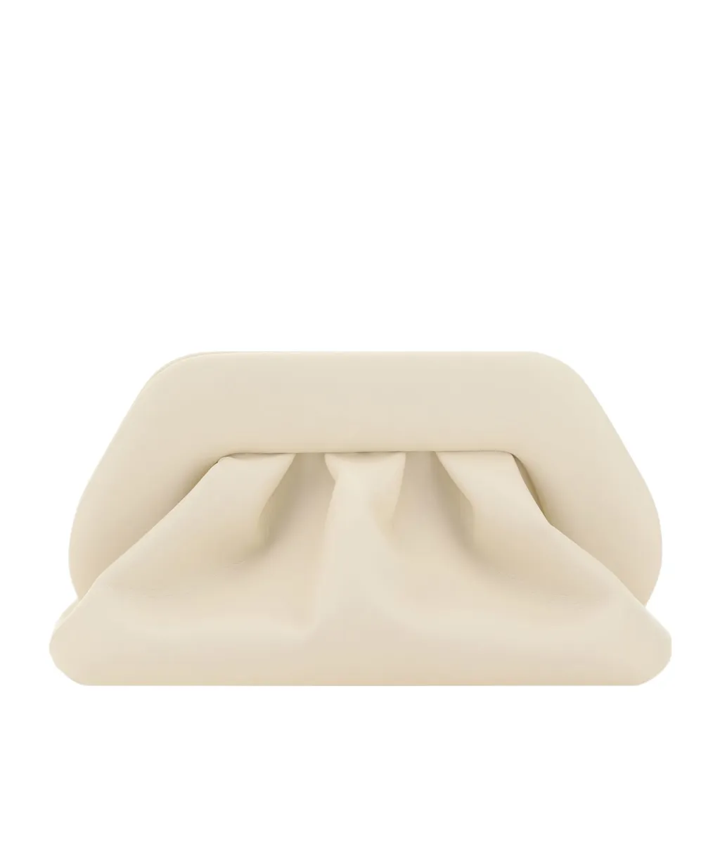 Themoirè Tia Pleated Clutch Bag