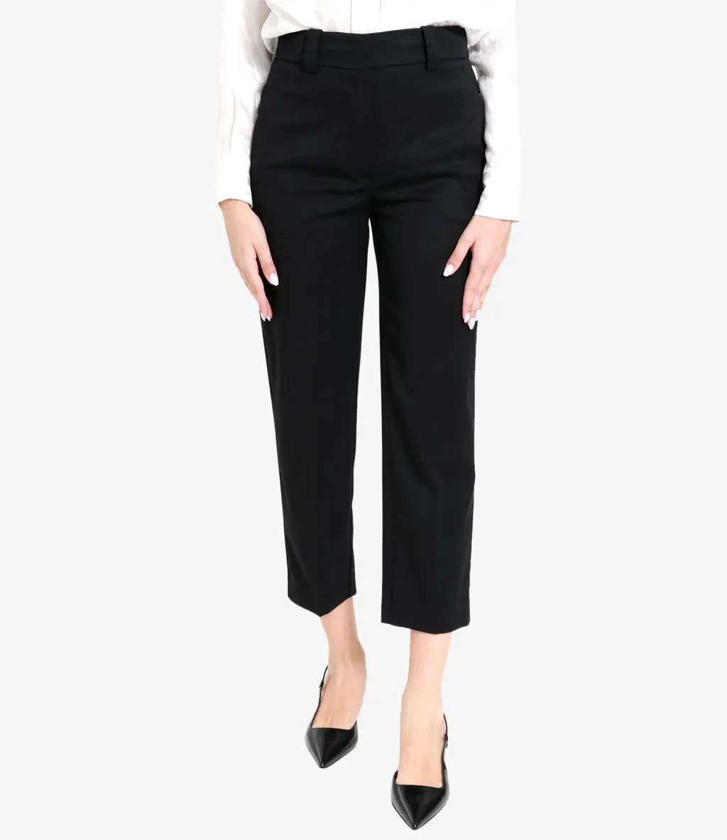 Belt-Loop Casual Pants